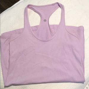 Lilac long lululemon tank